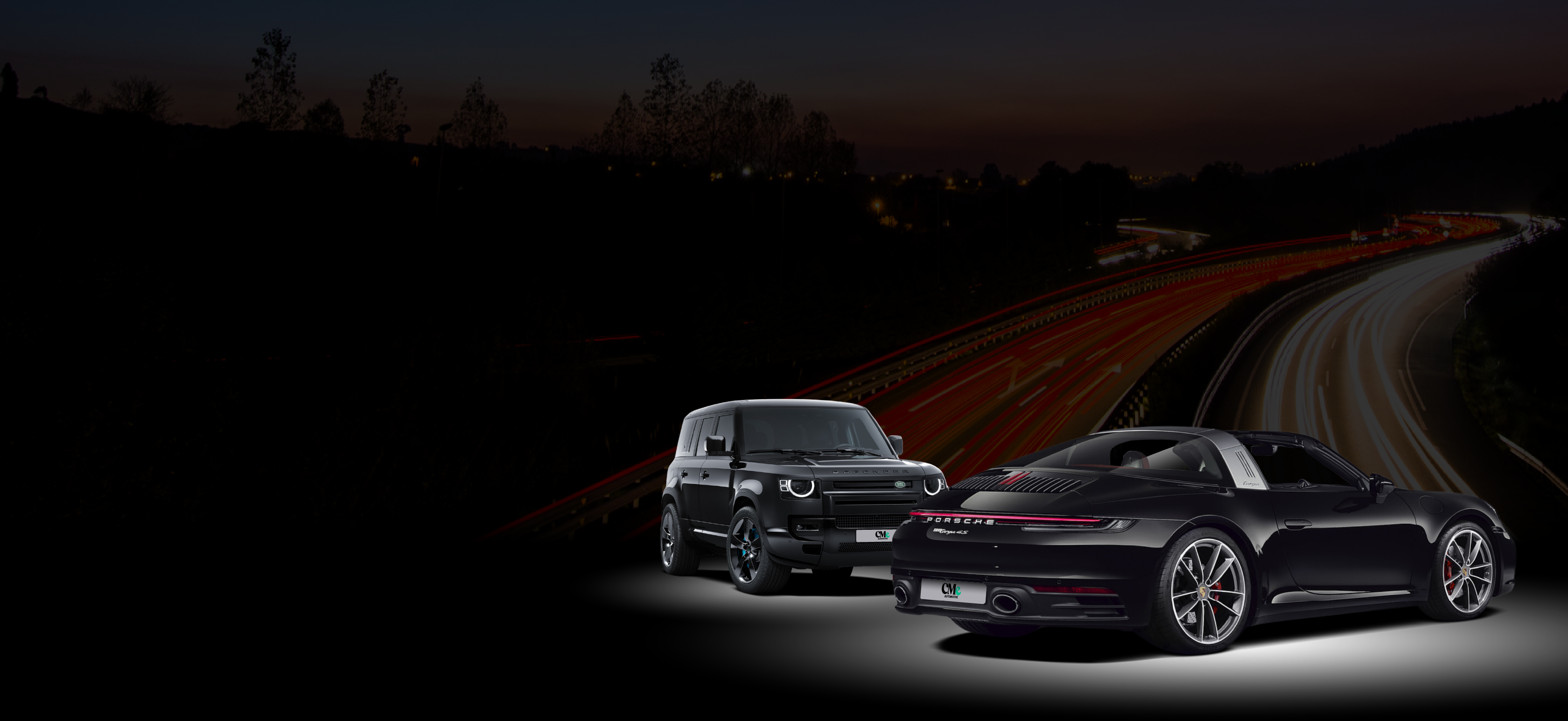 Two Cars banner