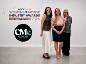 three women at Cme automotive finalist for an award